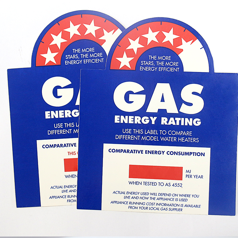 GAS燃氣具貼紙